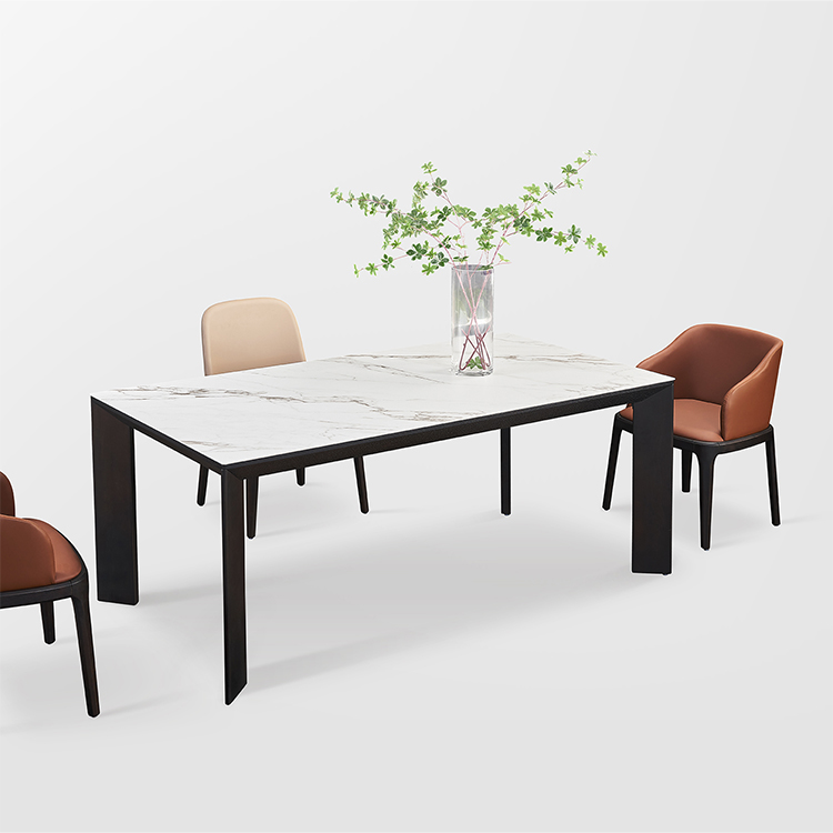 JZ-CT-081T Rectangular slate dining table