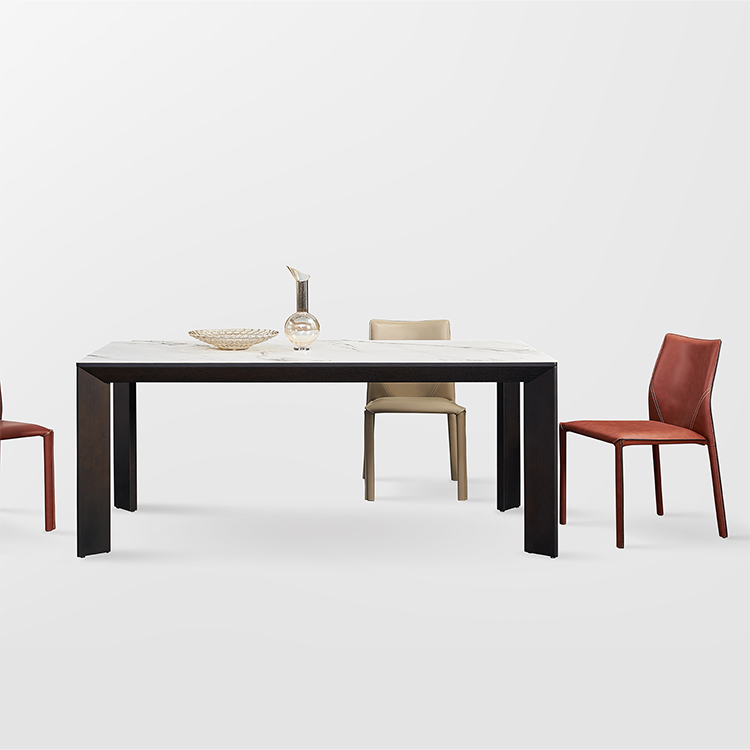 JZ-CT-081T Rectangular slate dining table