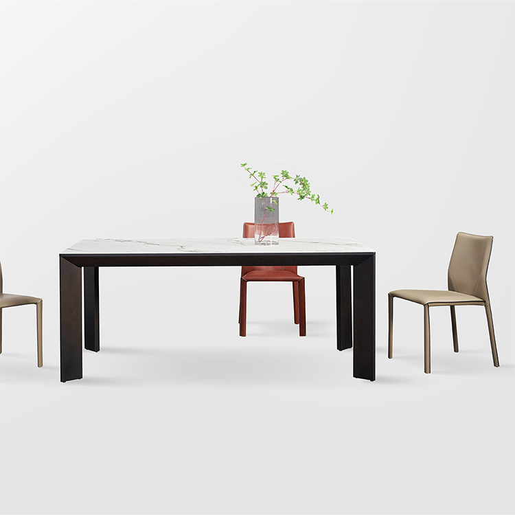 JZ-CT-081T Rectangular slate dining table