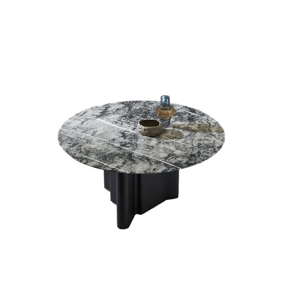JZ-CT-2088T round natural stone dining table